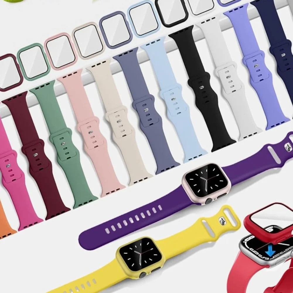 Smartwatch Protective Case Set - Blue